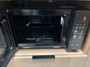 美的（Midea）国家补贴微碳微波炉烤箱一体机900w微波1000w烧烤平板光波速热23L容量变频臻彩荧幕 （C32） 实拍图