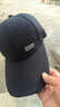 【热巴同款】加大棒球帽帽子男女大头围显脸小春夏字母百搭棒球帽 侧标-黑色 实拍图
