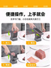 金小厨切肉神器多功能鲜肉切肉丝肉沫肉丁肉片家用厨房切肉机-太空青柠 实拍图
