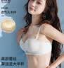 多情猫内衣通杯聚拢收副乳蕾丝文胸 香槟色   80B  (建议120-140斤)  实拍图