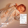 贝肽斯婴儿睡袋暖姜恒温儿童一体睡袋婴幼儿防踢被睡衣秋冬加厚 萌兔S 实拍图
