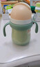 FGA富光儿童保温杯宝宝吸管杯鸭嘴学饮杯316L不锈钢喝水壶水杯子绿色 实拍图