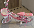 永久（FOREVER）儿童自行车6-10岁男女款宝宝辅助脚踏车 公主粉16寸适合105-135cm 实拍图