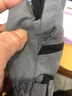 目丸保暖手套男女户外冬天骑行防寒风加绒厚触屏女防水冬季棉滑雪手套 9#深灰色 深度暖手套-男款 实拍图