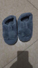 迪芙熙女生拖鞋可爱卡通冬季毛绒棉拖鞋女室内防滑保暖少女心月子居家棉 灰色(包跟) 38 39码(适合37/38脚穿) 实拍图