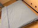 京东京造悦柔四件套 120g加厚耐用磨毛A类床单被套床上四件套 1.5米天空蓝 实拍图