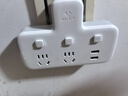 公牛（BULL）USB转换插头/品字形一转二带USB /转换插座 适用于卧室、厨房 2位分控带2USB口 GN-96023U 实拍图