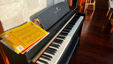 特伦斯电钢琴88键重锤专业电子钢琴成人儿童家用立式电钢E55 典雅黑色【演奏级】 实拍图