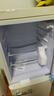 德姆勒（DEMULLER）136升复古冰箱小型大容量家用租房宿舍电冰箱 化妆品网红高颜值双门冰箱冷藏冷冻节能静音 136升【芝士白】上冷藏下冷冻 实拍图