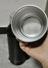 苏泊尔（SUPOR）保温壶大容量不锈钢72小时暖水壶热水瓶户外旅行壶便携车载杯子 儒雅黑2L【304不锈钢+茶滤+背带】 实拍图
