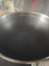 传世家徽（Muceski）不粘锅炒锅抗菌不锈钢锅炒菜锅具少油烟平底炒锅燃气灶电磁炉通用 32cm双面蜂窝纹+不锈钢蒸笼 32cm 实拍图