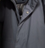 君羽羽绒服男新款户外加厚白鹅绒服800高蓬防风保暖白鹅绒夹克52217 黑色 S （推荐120斤以下） 实拍图