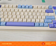 狼蛛（AULA）S99无线蓝牙有线三模键盘机械手感 游戏电竞专用RGB背光拼色静音键盘鼠标套装mac电脑键盘 S99烟雨蓝【三模/RGB】+三模鼠标 实拍图