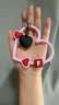 CASETIFY【新品上市】挂链/挂扣/钥匙圈/包挂 手机链 钥匙扣 适用于部分手机壳或其他饰品 膨膨爱心(黑色) 实拍图