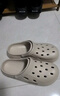 洁丽雅（Grace）洞洞鞋男士夏季户外开车凉鞋沙滩鞋EVA防臭外穿防滑手术室拖鞋男 实拍图
