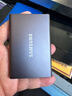 三星（SAMSUNG）1TB Type-c USB 3.2 移动固态硬盘（PSSD） T7 灰色 NVMe读速1050MB/s 手机直连笔记本外接 实拍图
