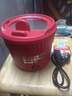 电煮锅电锅小电锅电炒锅电热锅多功能一锅多用宿舍电煮锅电炖锅火锅1-2人蒸煮一体 红色（白色内胆）1L 1.1L 实拍图