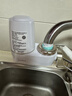 美的（Midea）净水器水龙头过滤器家用自来水过滤器净水器直饮厨房卫生间通用除余氯除水垢双出水可清洗滤芯 微气泡一机2芯【12级去除农残】 实拍图