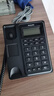 飞利浦（PHILIPS）有绳电话机座机 固定电话 办公家用 双接口 免电池 免提通话 一键拨号 黑名单 CORD022 黑色 实拍图