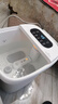 美的（Midea）泡脚桶杀菌足浴盆加热暖脚自动按摩保暖洗脚盆熏蒸暖泡喷淋生日礼物送男女友长辈 ZL310温泉桶 实拍图