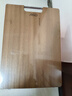 爱仕达（ASD）菜板进口乌檀木99%抗菌砧板整木加大加厚双面防霉面板40*28*2.5cm 实拍图