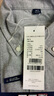 凡客诚品（VANCL）长袖衬衫男全棉领尖扣牛津纺商务休闲经典舒适衬衫 灰色 S 实拍图