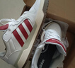 adidas ENTRAP美式校园风运动少年感复古篮球风板鞋男女阿迪达斯   白色/红色   36.5 实拍图