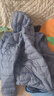 鸭鸭（YAYA）佟丽娅同款轻薄羽绒服女新款秋冬季休闲短款连帽轻便韩版排骨外套 雾霾蓝 XL 实拍图
