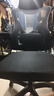 锦汐 电脑椅家用办公椅子靠背人体工学椅学习转椅老板座椅游戏电竞椅 【可后躺】黑框黑网 实拍图