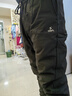 雪中飞鹅绒羽绒裤男士加厚款冬季保暖贴片束脚防风户外休闲长裤185 实拍图