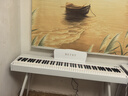 贝琪（Betsy）B351电钢琴88键重锤成人儿童电子钢琴家用练习初学者专业考级钢琴 B353Pro-重锤88键木纹白+圆腿琴架 实拍图