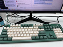 雷柏（Rapoo）V500PRO米绿升级款 104键有线背光机械键盘 PBT双色键帽电脑办公游戏全键无冲可编程键盘 红轴 实拍图