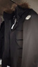 京东京造【进口极寒95鹅绒服】羽绒服男外套女冬季新款中长款 曜石黑 3XL 实拍图