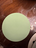 古私（Gusi）杯垫隔热垫餐桌垫防烫西餐垫碗垫茶杯子垫绿色/灰色4片装直径12cm 实拍图