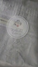 洁丽雅（Grace）纯棉5A抗菌毛巾2条装女家用酒店男纯色缎档面巾全棉擦脸巾蓝+灰 实拍图