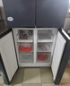 Haier【新品】海尔冰箱四开门十字双开门变频节能新一级能效风冷无霜超薄家用鲜派系列冰箱 国家补贴20% 高颜值406升+净味保鲜+母婴空间 实拍图