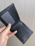 七匹狼（SEPTWOLVES）男士钱包短款真皮牛皮钱夹加厚大容量男式软皮皮夹送男友老公爸爸 款二 升级丝滑 黑色3A0633131-01 实拍图