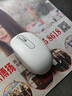 罗技（Logitech）M196 无线蓝牙鼠标 办公鼠标 笔记本商务办公家用 小巧便携 对称手型 珍珠白 实拍图