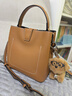 viney包包女包牛皮水桶包轻奢斜挎单肩手提包生日礼物高级感送女友老婆 实拍图