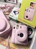 富士（FUJIFILM）instax  mini12 一次成像 立拍立得相机 mini12 浅樱粉 套餐八（官方标配+相机包+相册+白边相纸20张） 实拍图