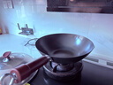 RIVER LIGHT日本极牌精铁炒锅家用炒菜锅健康无涂层铁锅32cm电磁炉燃气灶通用 实拍图