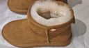 意尔康女靴雪地靴女冬季厚底加绒加厚保暖棉鞋百搭中筒短靴妈妈棉靴子 土黄色 加绒 【靴筒羊毛内里】 37 实拍图