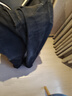 真维斯（Jeanswest）牛仔裤男加绒2025冬季轻商直筒修身保暖牛仔长裤男黑色加绒38 实拍图