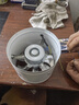 象马 管道式油烟大功率抽风机工业排风扇圆形强力换气轴流风机排气150 白色 7寸(直径180MM) 实拍图