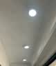 雷士（NVC）筒灯明装筒灯LED客厅筒灯防眩过道灯走廊免开孔超薄吸顶三色筒灯 Ra90【明装免开孔】白色6W暖白光 实拍图