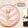 YSL圣罗兰粉气垫BR20遮瑕持久滋润防晒化妆品生日礼物送女友圣诞礼物 实拍图