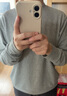 优衣库女装柔软针织摇粒绒圆领套头衫/长袖抓绒卫衣T恤新款479609 479609/03灰色 S 实拍图