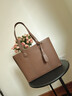 viney牛皮包包女包大容量托特包单肩包手提包生日元旦礼物送女生女友 实拍图