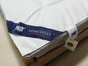 安睡宝（SOMERELLE）床垫杜邦特氟龙三防抗菌垫子褥子学生宿舍榻榻米床铺睡垫姨妈垫 150*200cm灰边【双人款】 实拍图