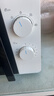 海尔（Haier）快捷微波炉 变频家用小型旋钮操控360°转盘加热 易洁内胆HW-M2001YW 实拍图